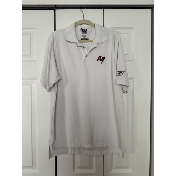 NFL Tampa Bay Buccaneers Reebok Polo Shirt Size M Men's - Picture 2 of 5